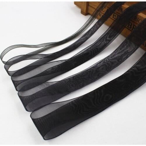 Hs039, free shipping 10 Yards solid color net organza ribbon Wedding Party Decoration Craft Decorations , DIY Handmade Materials