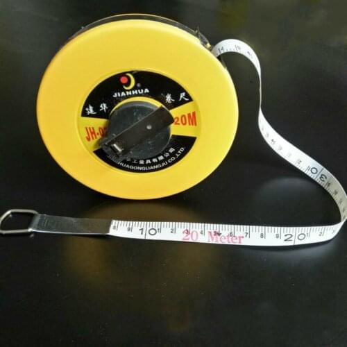 Glass fiber tape measuring scale of 20 meters 30 meters wave feet 50 meters 100 meters tape measurement tools