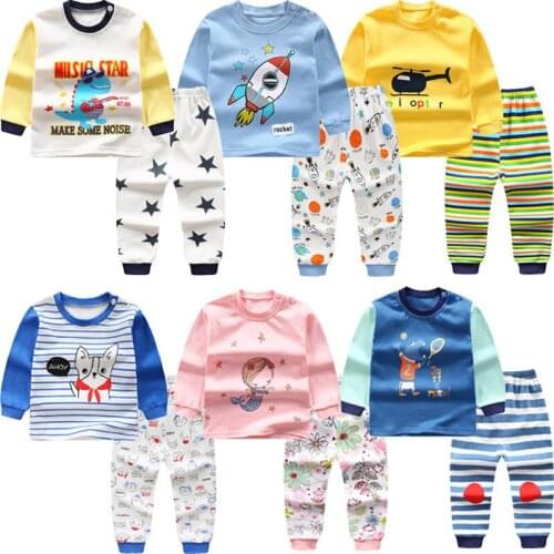 Children Clothing Sets Outfit Costume for Kids Sport Suit Autumn Toddler Girls Clothes for Girls Pajamas Sets Boys Clothes