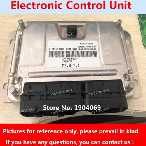Engine Computer Board F01R00D679 F01RB0D679 CA110276 M7.9.7 ECU F01R00DC91 F01RB0DC91 Q04D3612110 For Jinbei starfish Car