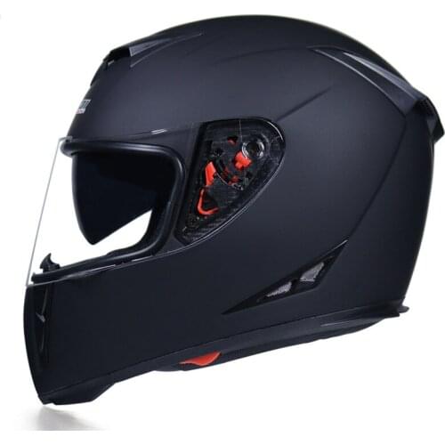Motorcycle Helmet DOT Approved Safety Modular Flip Men and Women Full Face Helmet Dual Lens Helmet Interior Visor
