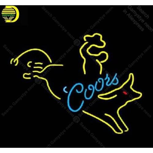 Neon Sign for Coors Neon Bulb sign sPorts Display Eye-catching handcraft neon light light Decorate Room handmade anuncio luminos