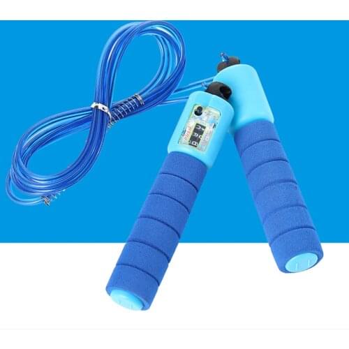 Jump Rope with Counter Adjustable Skipping Steel Wire Rope Anti Winding Wear Resistant Workout for Indoor Outdoor MC889