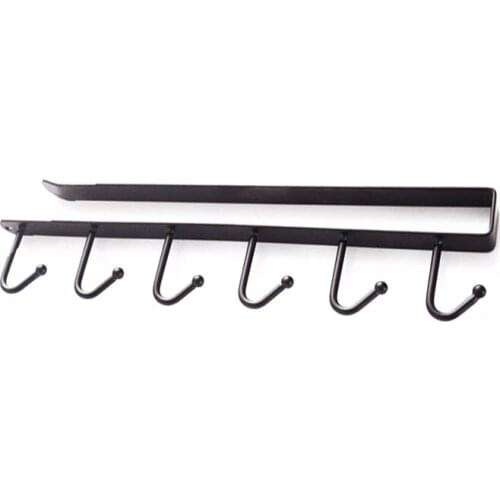 Rack Kitchen Accessories Cabinet Hanger Hooks Hooks Home Storage Tools Utensil Door