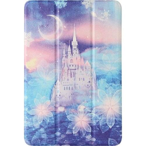 Ultra Slim Cute Unicorn Case For iPad Mini 2 Mini2 A1489 A1490 A1491 Stand Foldable Transparent Back Cover