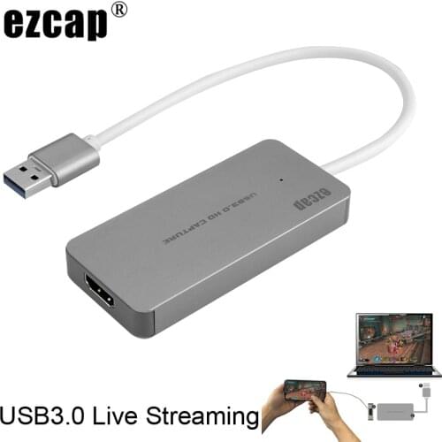 USB 3.0 TypeC Video Capture Card HDMI to USB3.0 TV BOX Camcorder Game Live Streaming Recording Dongle For PS3 PS4 XBox one Phone