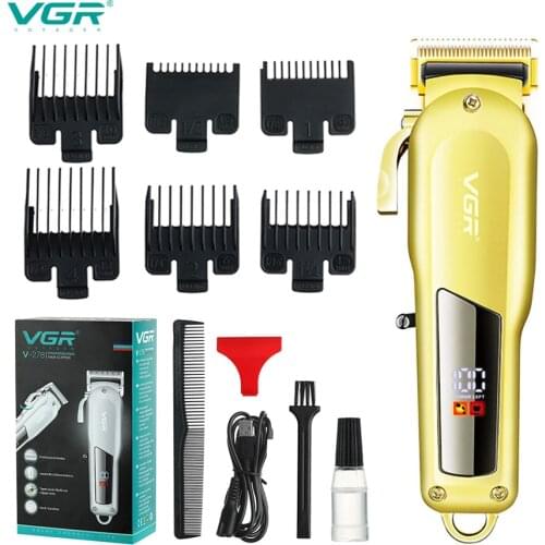 VGR V-278 Professional salon adjustable hair trimmer hair clipper electric hair cutter beard trimer with precision blade clipper