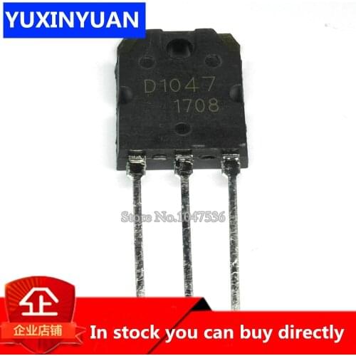 5PCS/LOT 2SD1047 TO-247 D1047 TO-3P POWER TRANSISTORS new and original IC