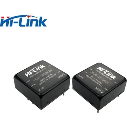 Free ship 10 pcs/lot Hi-Link HLK-10D2424 24V10W DCDC voltage power supply module