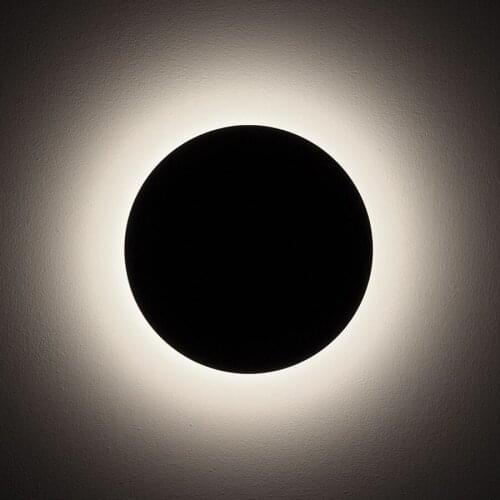 Round LED waterproof wall lamp Aluminum outdoor garden wall light decorative fence balcony aisle front door porch lights 10W