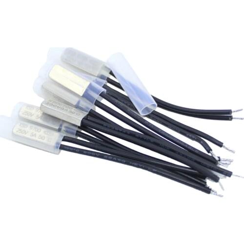 KSD9700 250V 5A 15~155 Degree Bimetal Disc Temperature Switch Normal Close Closed Thermostat Thermal Protector