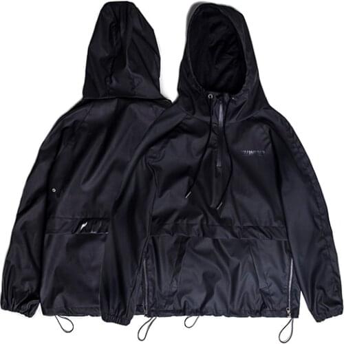 Mens Jacket Killwinner Anorak Hooded Light Jacket Streetwear Techwear Aesthetic