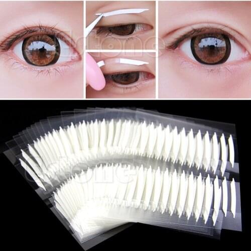 Women Girl Invisible Double Eyelid Tape Trial 240 pairs stiker eyelid paste Makeup Tools #11