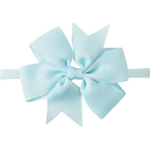 New Soft Ribbon Child Kids Headband Nylon Elastic Hair Band Princess Accessories Party Decoration Toddler Birthday Gift