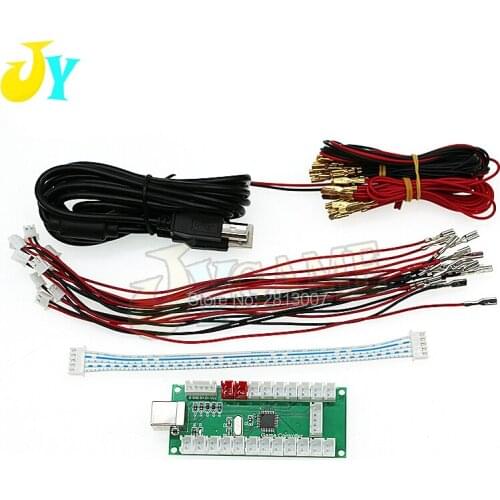Single Player Arcade Game Controller For PS3 PC Android Raspberry Pi, Zero Delay USB Encoder, JAMMA MAME Machine