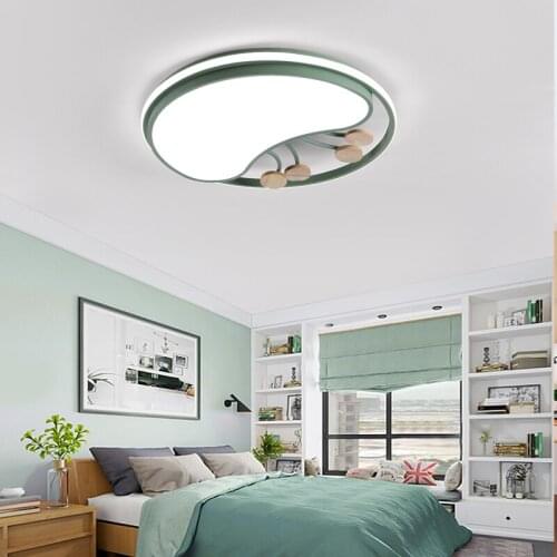 Pink Chandelier Indoor Home Decoration Round Shape Modern Minimalist Fashion Lamps For Children Room Kitchen Study Room