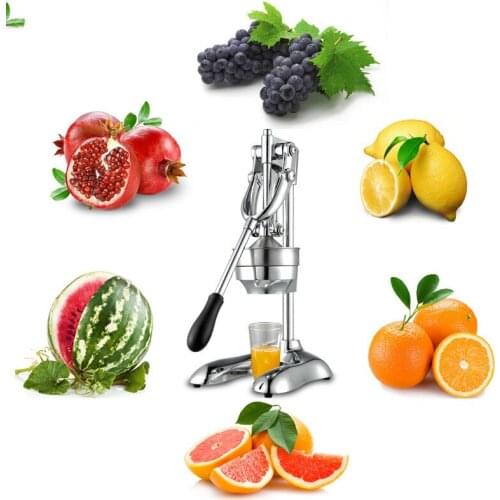 Lemon orange pomegranate fruit juice extractor commercial or household Stainless Steel manual hand press juicer squeezer citrus