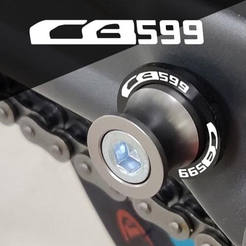 Motorcycle 8MM Swingarm Spools Slider Stand Screws For HONDA CB599 HORNET 1998 1999 2000 2001 2002 2003 2004 2005 2006 2007 2008