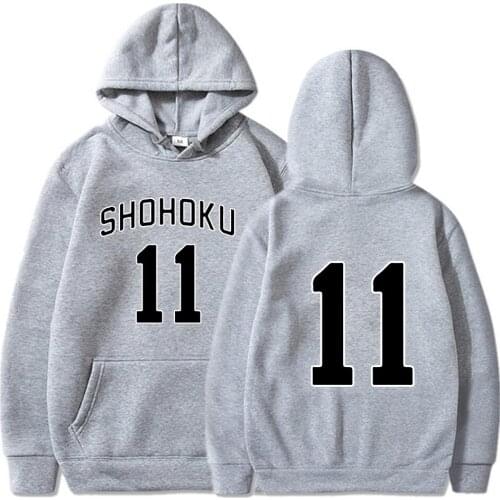 Japans Anime SLAM DUNK Kaede Rukawa Sweatshirt 11 Numbei Same Style Jersey Men Women Hoodie
