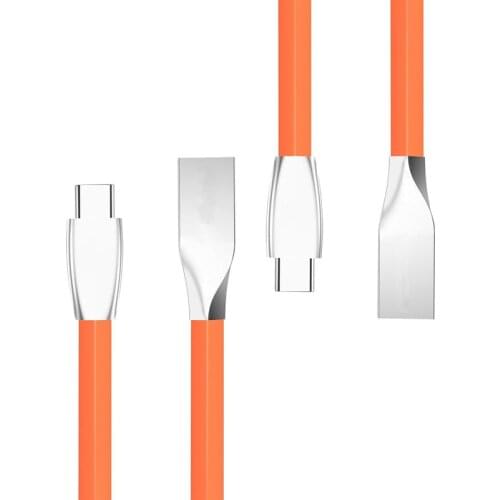 Go2linK USB Type C Cable Zinc Alloy 5V 2.4A Fast Charging USB C Cable for Xiaomi Mi 4C Mi5 4s OnePlus 2 Nexus 5 5X 6P for iPhone