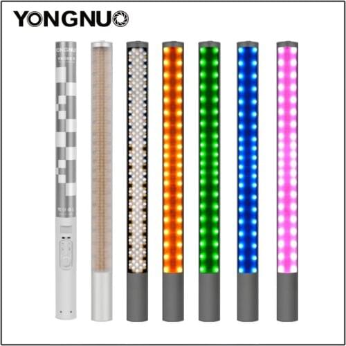 2017 New YONGNUO YN360 II Handheld LED Video Light 3200k 5500k RGB Colorful Ice Stick Professional Photo LED Light