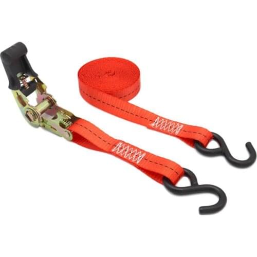 4m/5m Ratchet Tie Down Cargo Straps Moving Hauling Truck Motorcycle with Alloy buckle Auto Car Styling Car Accessories Camping