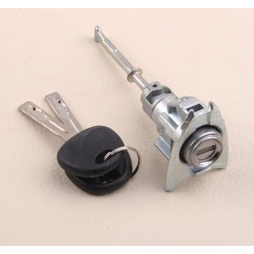 Car Front Left Door Lock Cylinder With 2 Keys Accessories Fit For Hyundai Sonata Hybrid 2011 2012 2013 2014