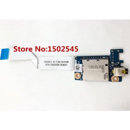 Free Shipping Laptop Audio Board for Lenovo G485 G480 Audio Board Sound Card Board Headphone Board Card Reader Board LS-7986P