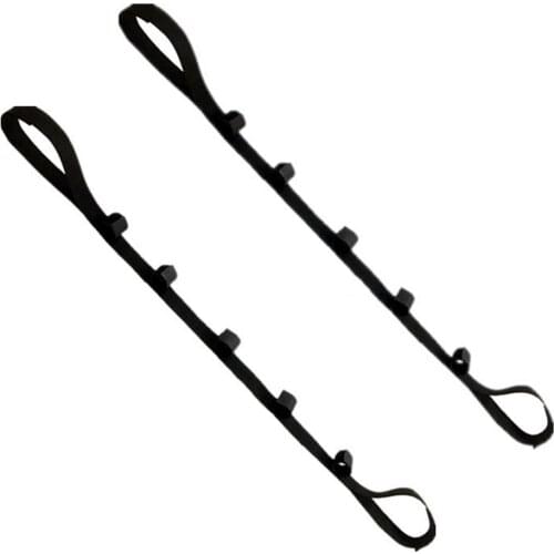 Vehicle Fishing Rod Holder Adjustable Polyester Strap Booms Fishing Vehicle Rod Carrier Fishing Bracket