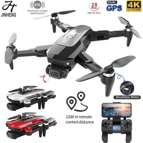 JINHENG HJ38Pro GPS RC Drone 5G WiFi 4K HD Camera Professional Aerial Photography Brushless Motor Foldable Quadcopter Helicopte