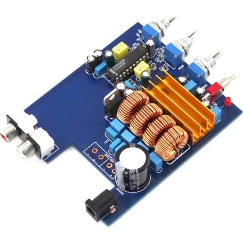 KYYSLB 2*50W TPA3116+LM1036 tone board digital power amplifier board Original TPA3116 LM1036 20Hz to 20KHz DC18V to DC24V