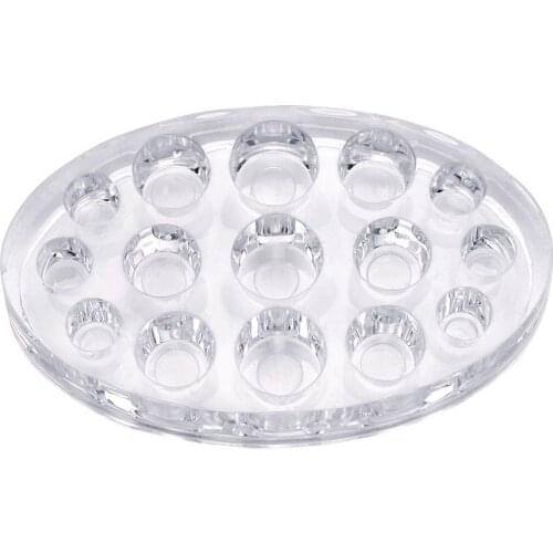 15 Holes Oval Acrylic pigment rack permanent makeup cup holder Stand Display Arts Tool Tattoo Supplies
