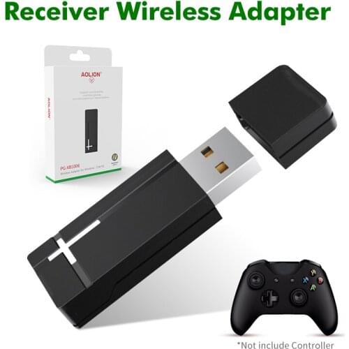 Mini USB Receiver for One Controller, 2.4G Wireless Game Controller Adapter for Windows7/8/10 PC Laptops