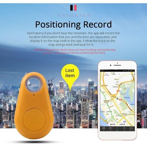 Mini Anti-theft Alarming Tracker Devices Waterproof GPS Locator Anti Lost Alarm Pet Keys Wallet Bag Kids Finder Equipment