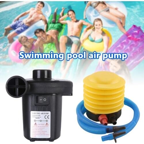Newly Portable Electric Air Pumps Air Mattress Boat Car Auto Home Air Pumps Inflator
