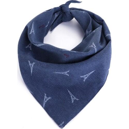 Pet Saliva Towel Adjustable Dog Accessories Neckerchief Cleaning Towel Bandana for Pet Dog Kitten Cat Neck Scarf Bibs Decor