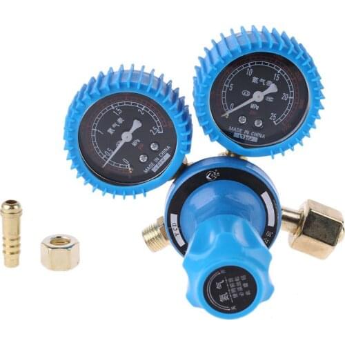 Nitrogen Pressure Gauge Welding Regulator Gauge Dual Nitrogen Pressure Reducer 19QB