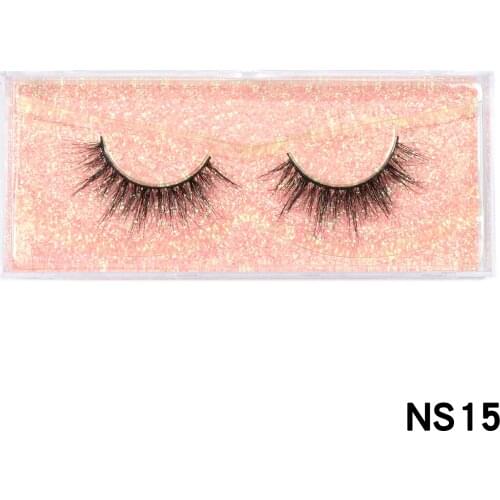 HEYME Eyelashes 200 Pairs/Lot 3D Mink Lashes Dramatic Soft Wispy Volume Handmade False Eyelash Reusable Cross Eyelash Wholesale