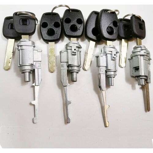 For Honda Ignition Lock Core for Accord/Fit/New Civic/Odyssey/CRV Ignition Lock Cylinders with 2 Key Free Shipping