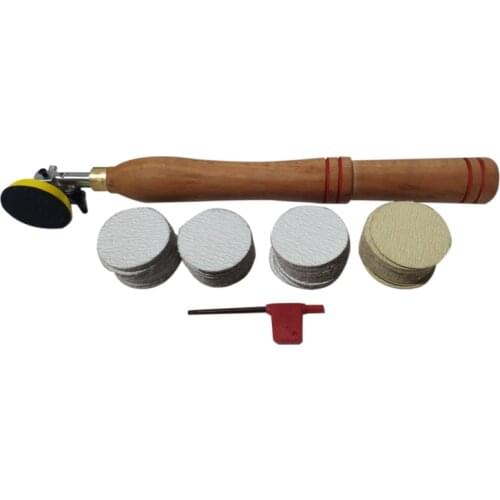 New Wooden Bowl Sander Sanding Tool with Sanding Disc, Used for Woodworking Wood Turning Knife on Lathe
