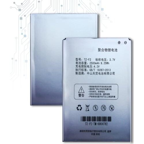 2500mAh TZ-F2 Replacement Battery For ViewSonic V500 / Coship 960E with Track Code