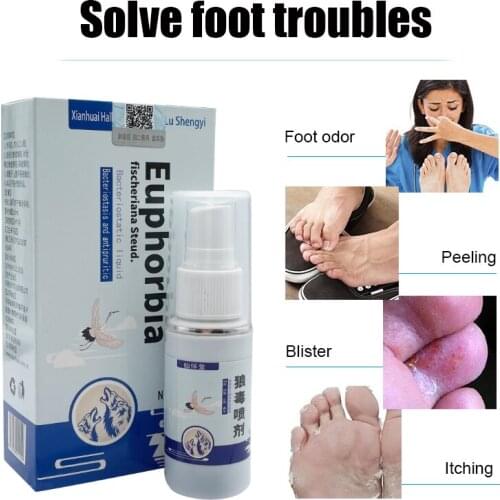 30ML Wolf Venom Eczema Psoriasis Spray For Athletes Foot, Jock Itch, Ringworm, Mosquito Bites , Rash, Psoriasis Skin Care