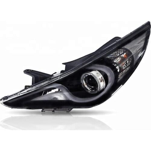 Goodmolds china manufacturer wholesales 8th head lamp 2011-UP led For sonata headlight