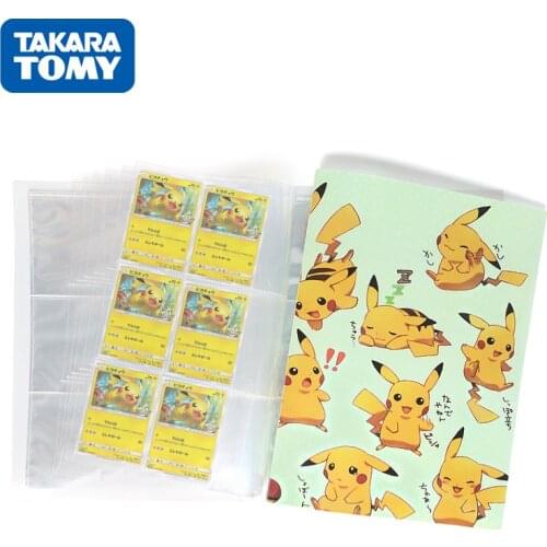 Takara Tomy Anime Pokemon 360pcs Games Cards Collection Catalog Book Pikachu Figures Card Holder Album Folder Gift Toys for Kids