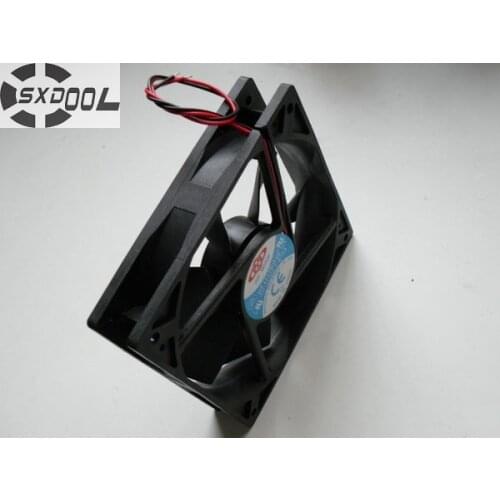 SXDOOL DF1212BB DC12V 0.58A Temperature control three-wire12025 Fan