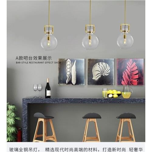 Vintage iron lighting brass kitchen chandeliers led wall moon lamp cocina accesorio luzes de teto avizeler ventilador de techo