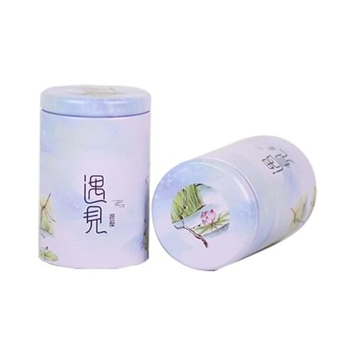 Xin Jia Yi Packaging Tin Box Chinese Styles Round Mini Boxes Tea Candy Usb Sugar Coffee Container Storage Tin Cans