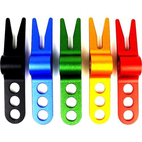 1Pcs High Quality Aluminum Alloy Golf Accessories Putting Green Fork Golf Divot Tool Golf Pitch Fork Golf Pitch Relief Accessory