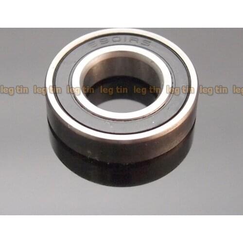 [10pcs] 6901-2RS 6901 RS 12x24x6 mm (Black) Rubber Sealed Ball Bearing Bearings