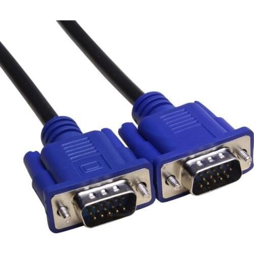 10pcs Hight Quality VGA SVGAHD 1.5M VGA Cable Male to Male Extension Monitor Cable for LCD LED Monitor PC Computer